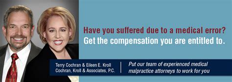 cochran, kroll & associates, p.c.|Medical Malpractice Practice Areas